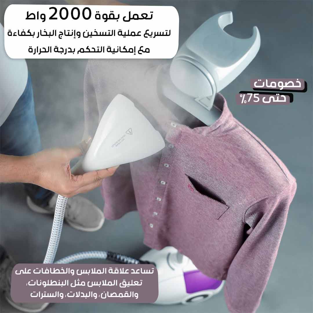 Vertical steam iron 2